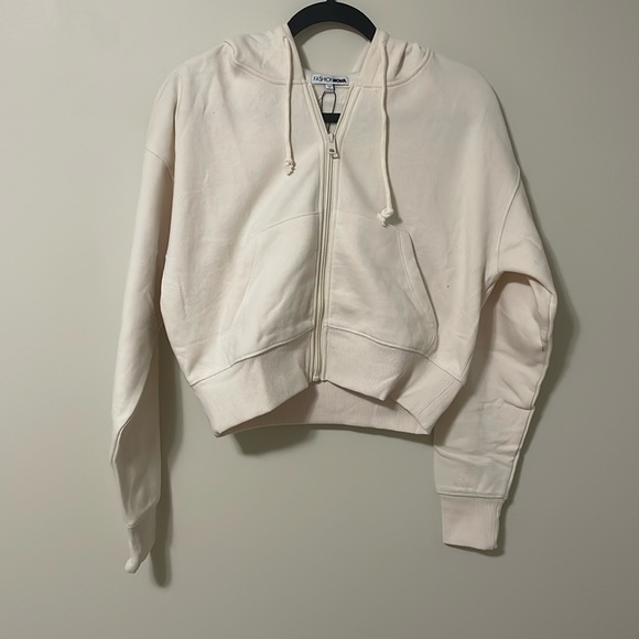 Fashion Nova - Stayin’ In Sweatsuit - Cream - XSmall - Picture 2 of 7